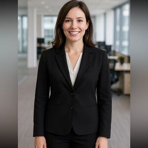 Tahari Arthur S. Levine Women’s Black Blazer Size 8 - Business Attire Interview